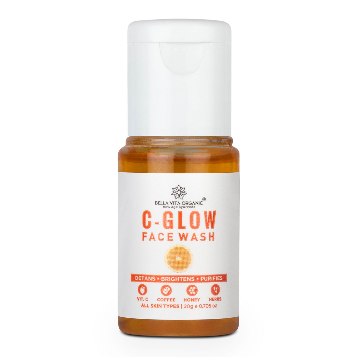 Bella Vita Mini C-Glow Face Wash 20ml