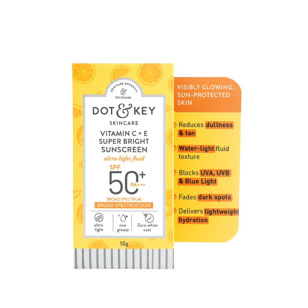 Dot & Key Vitamin C + E Super Bright Sunscreen SPF 50 (10g)