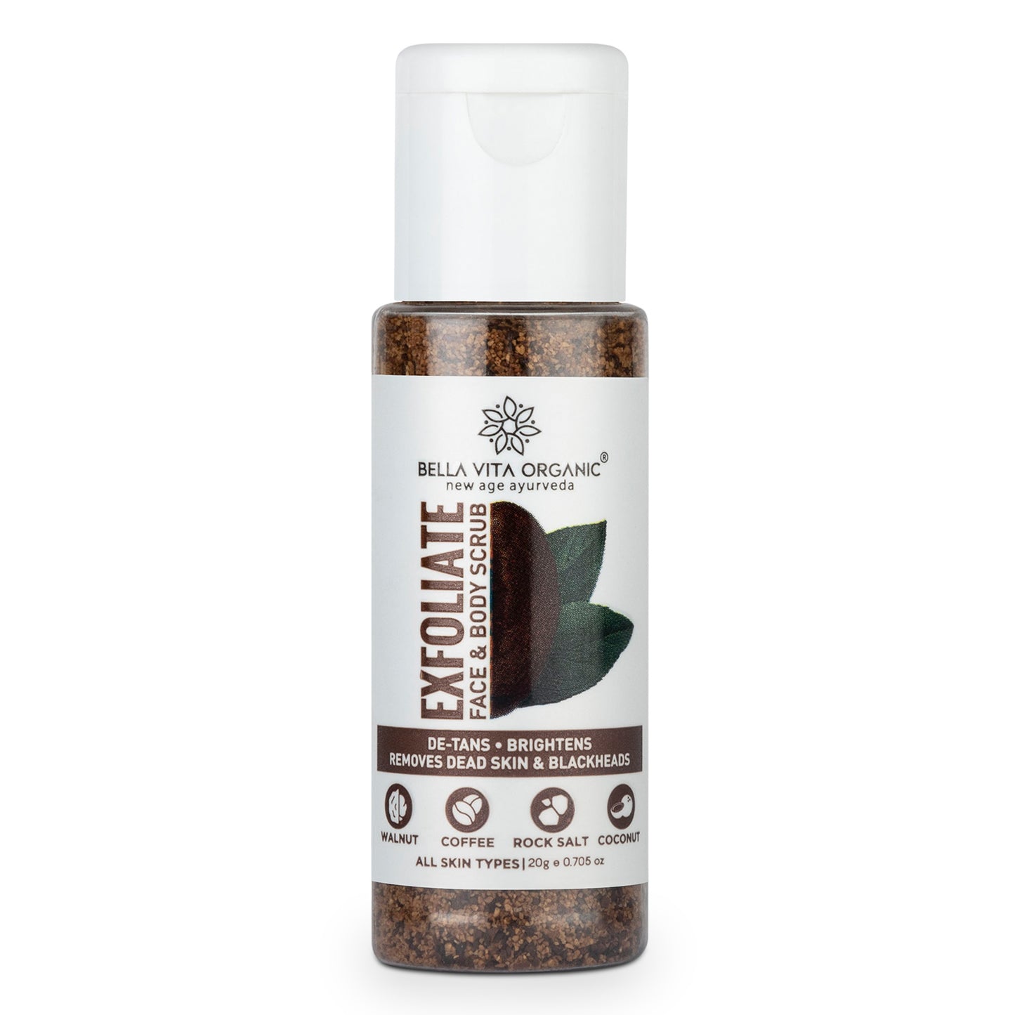 Bella Vita Exfoliate Face & Body Scrub 20gm