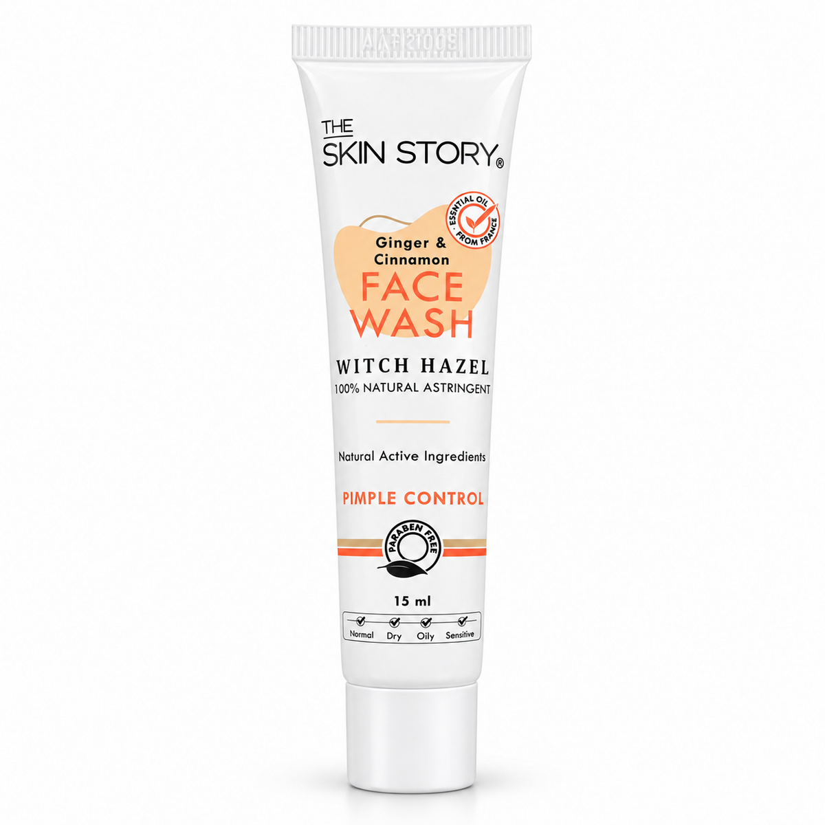 The Skin Story Ginger & Cinnamon Facewash Pimple Control -15ml