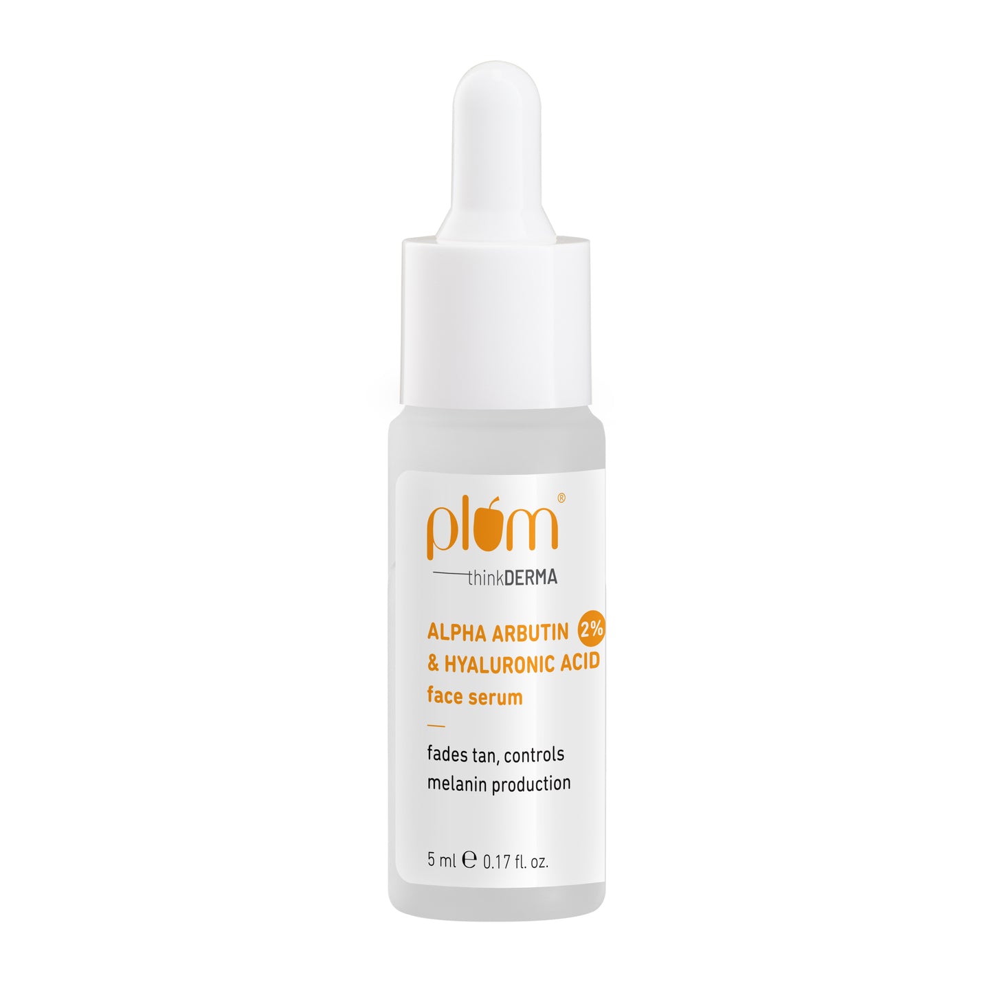 Plum 2% Alpha Arbutin & Hyaluronic Acid Face Serum (5ml)