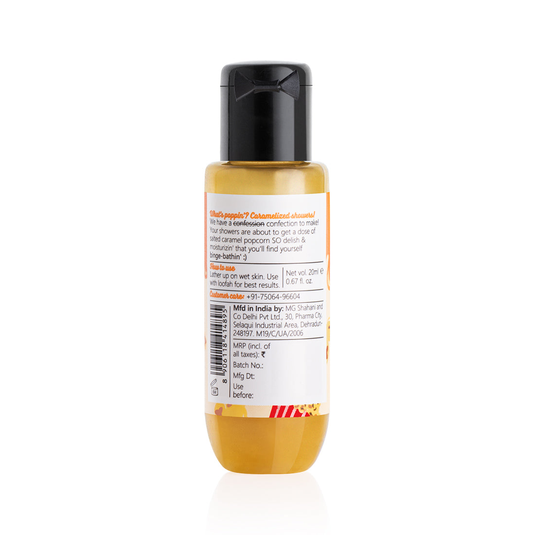 Plum BodyLovin_ Caramel Popcorn Body Wash (20ml)