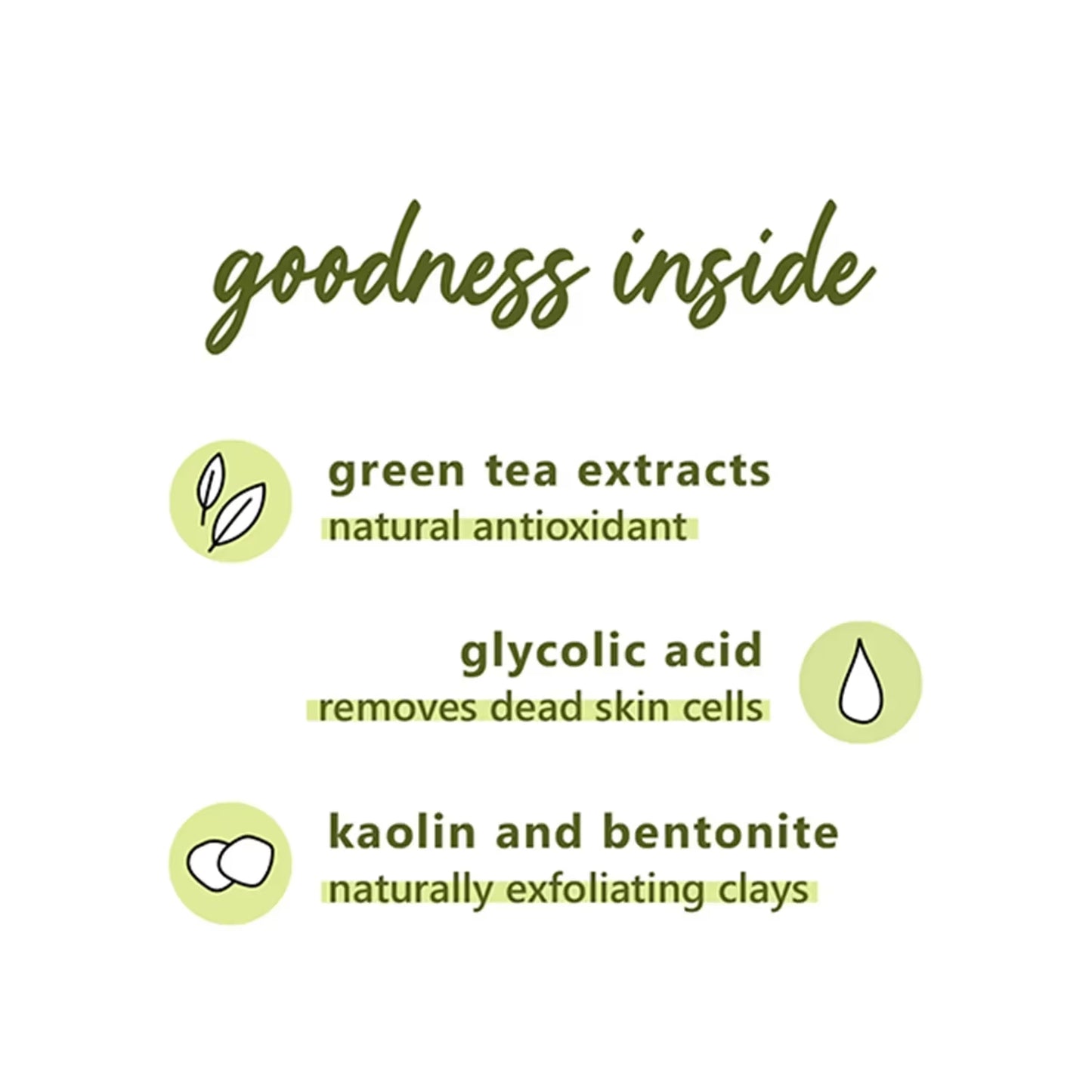 Plum Green Tea Clear Face Mask (25g)