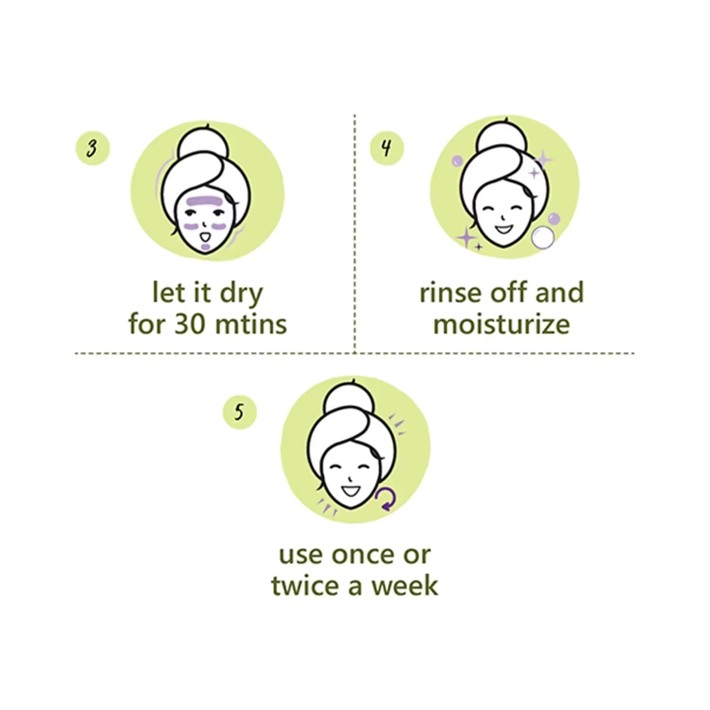 Plum Green Tea Clear Face Mask (25g)