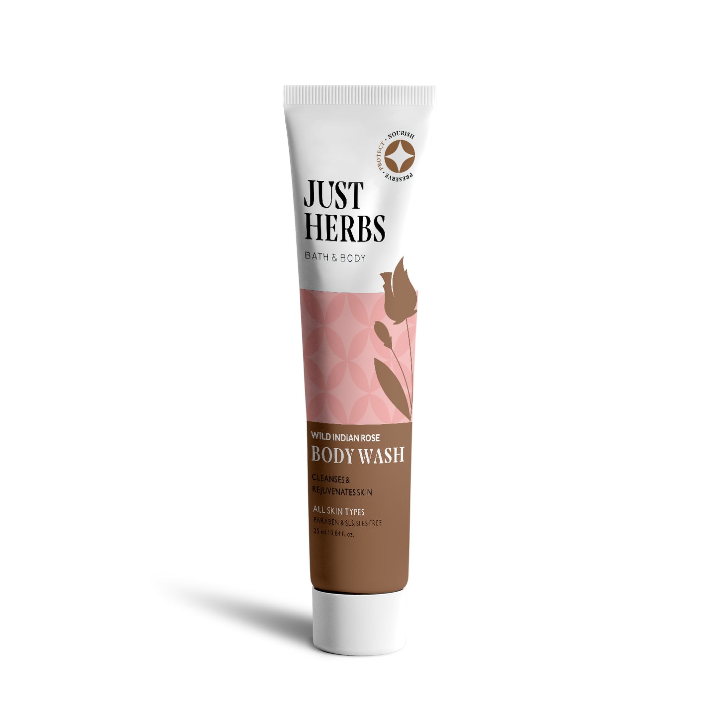 Just Herbs Wild Indian Rose Body Wash - 25g