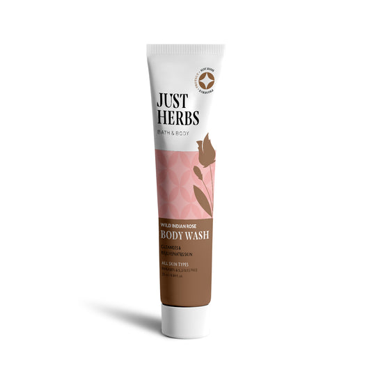 Just Herbs Wild Indian Rose Body Wash - 25g