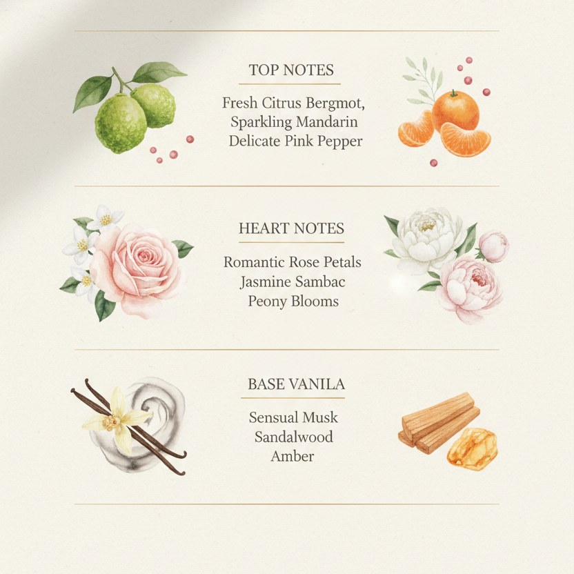 Touch Me perfume notes details