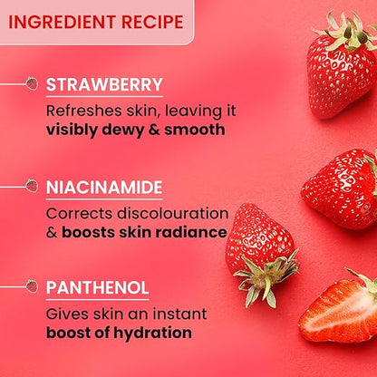 Dot & Key Strawberry Dew Brightening Moisturizer (Niacinamide & Peptides) - 15g