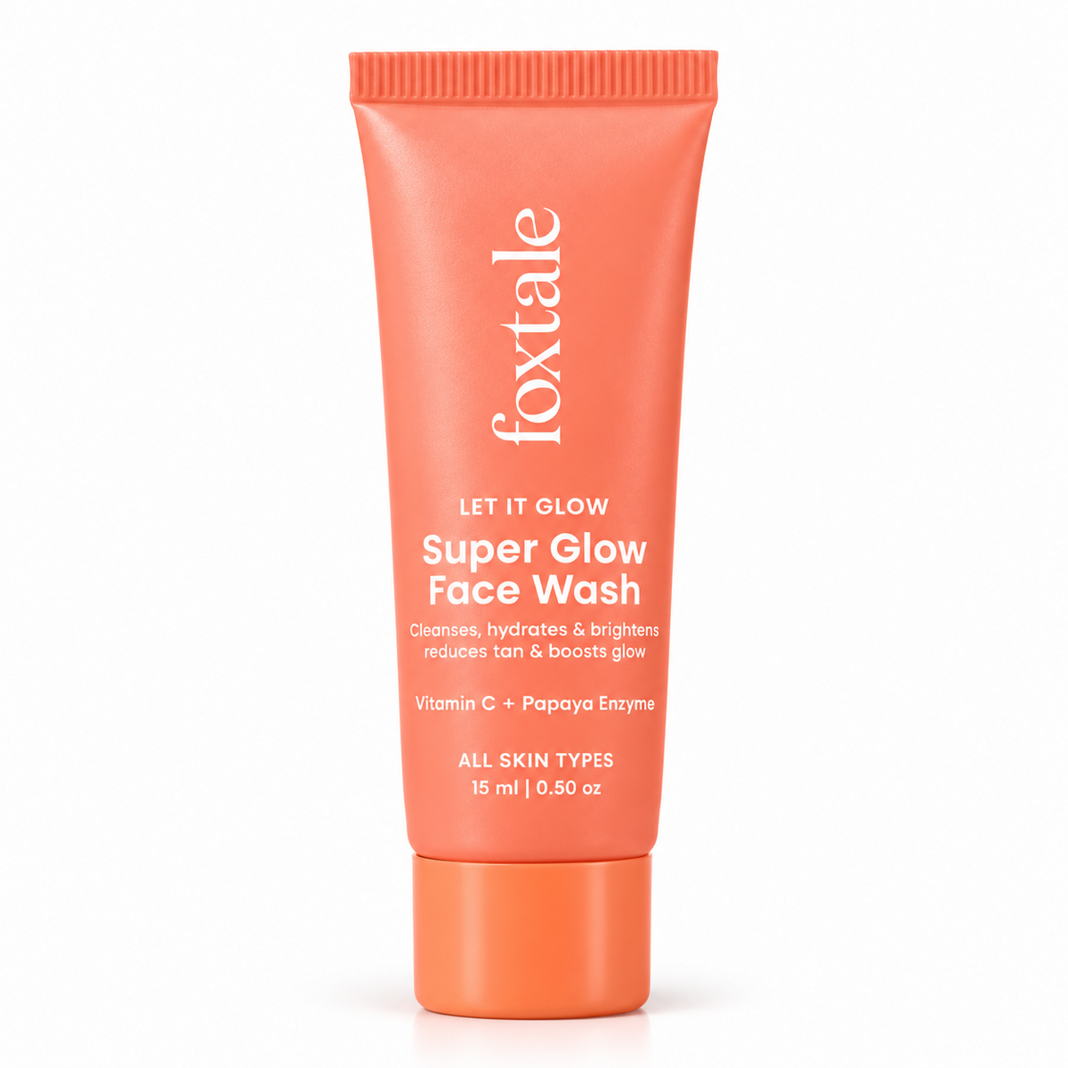 Super Glow Face Wash With Vitamin C & Papaya Enzyme - 15ml
