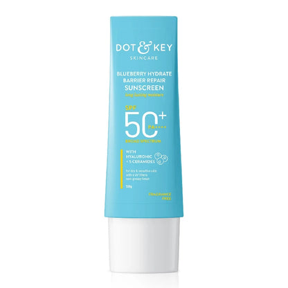 Dot & Key Blueberry Hydrate Barrier Repair Sunscreen SPF 50+ PA++++ -50gm