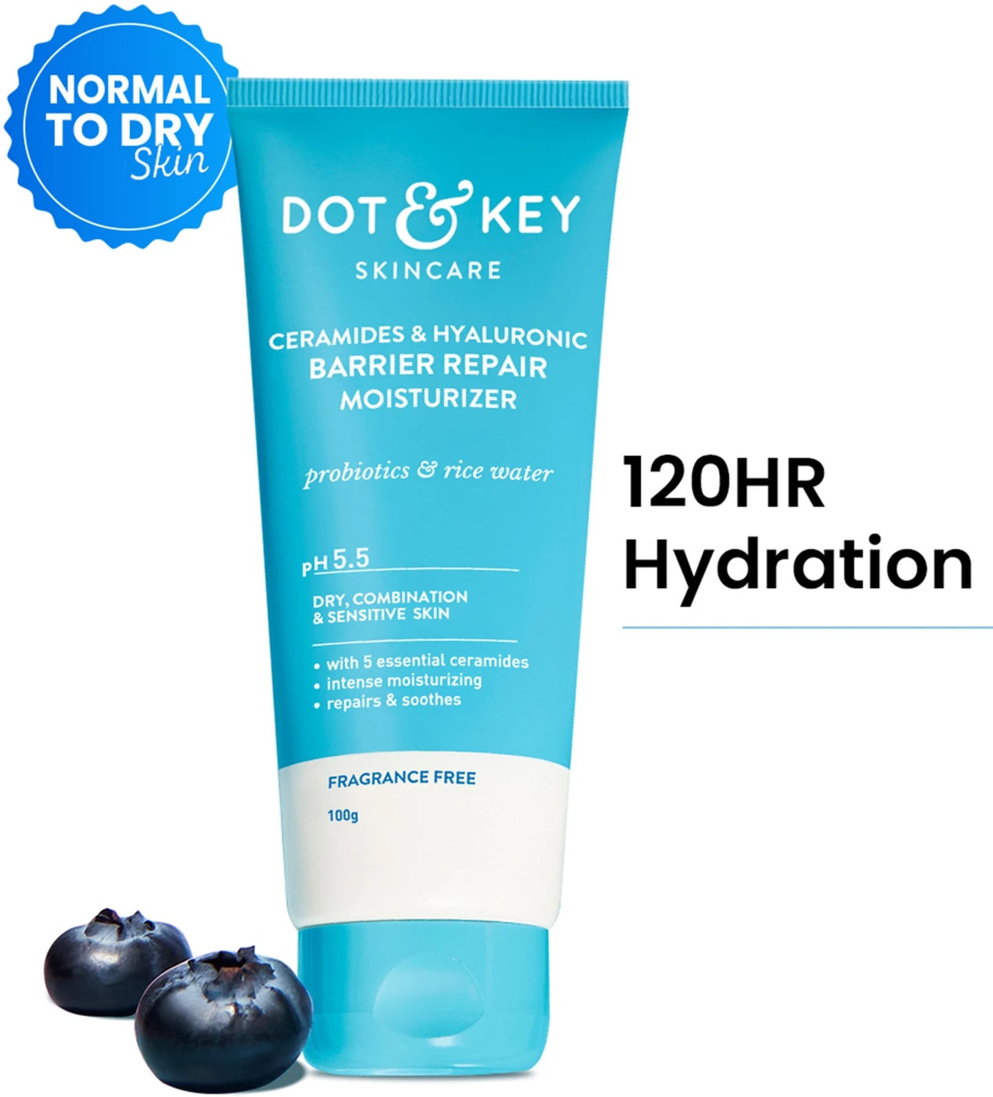 Dot & Key Ceramides & Hyaluronic Barrier Repair Moisturizer -100gm