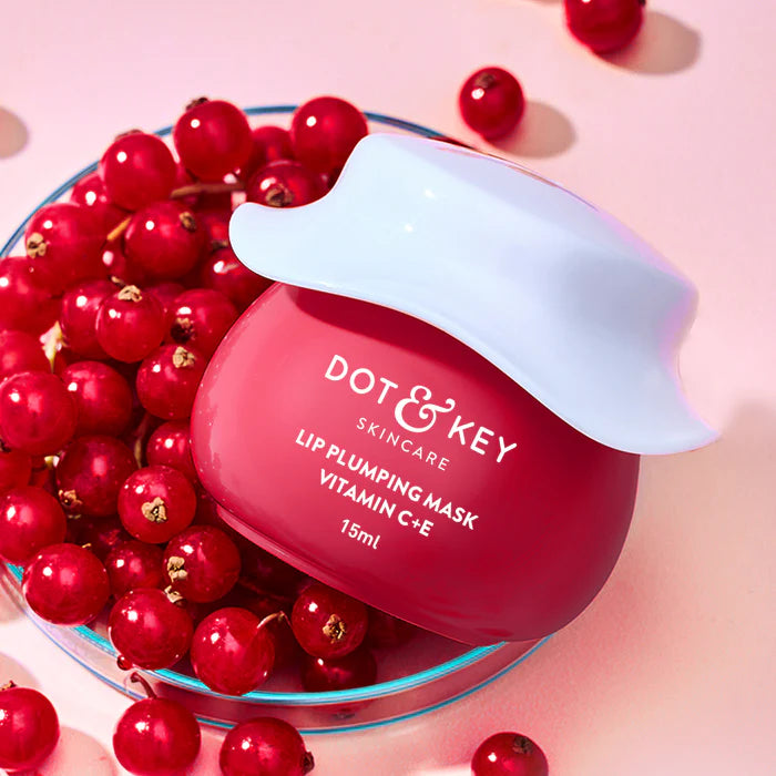 Dot & Key Lip Plumping Mask with Vitamin C + E - 15ml