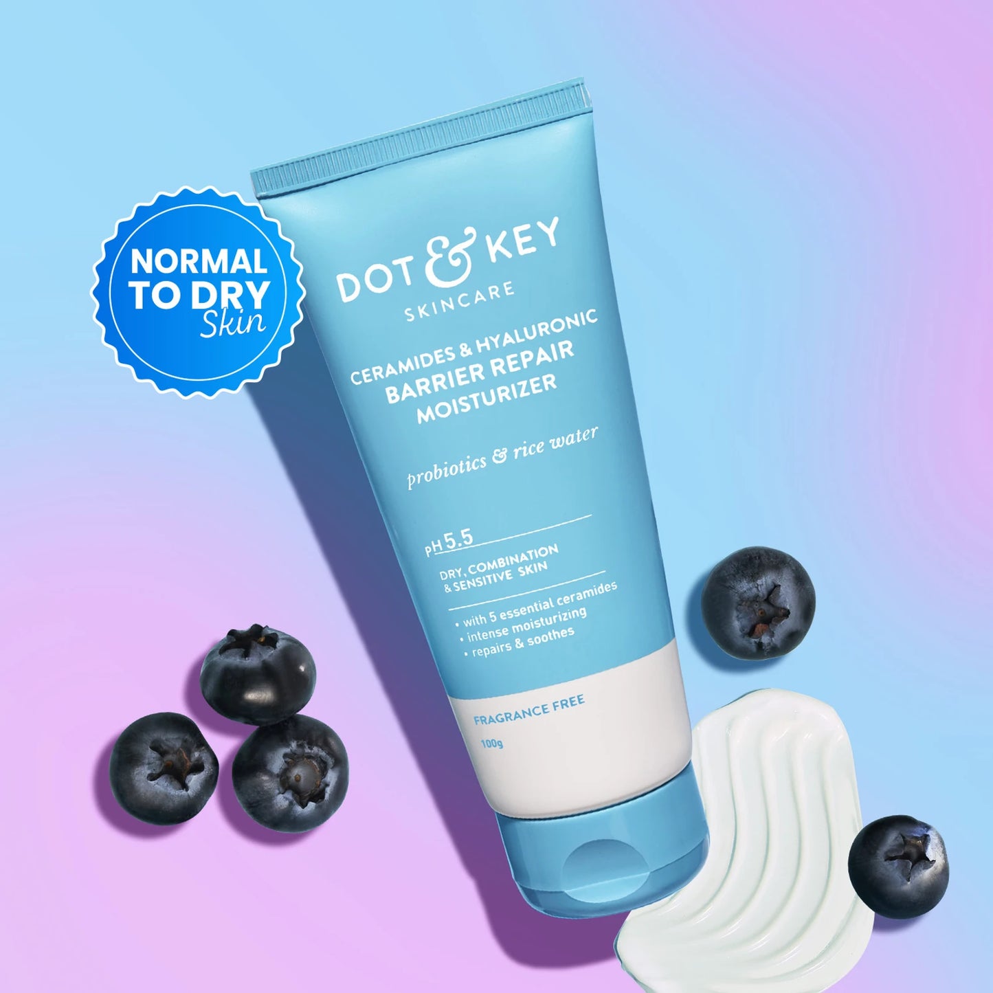 Dot & Key Ceramides & Hyaluronic Barrier Repair Moisturizer -100gm