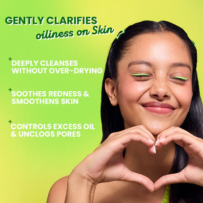 Dot & Key Cica Calming Blemish Clearing Gel Face Wash, Salicylic & Green Tea - 100ml