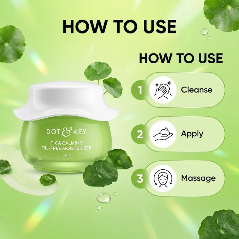 Dot & Key Cica Calming Oil-Free Moisturizer - 15ml