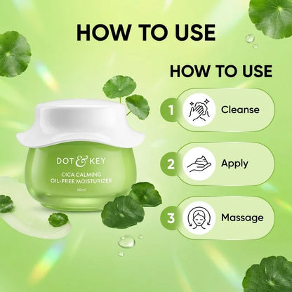 Dot & Key Cica Calming Oil-Free Moisturizer - 15ml