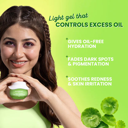 Dot & Key Cica Calming Oil-Free Moisturizer, With Niacinamide, For Oily, Acne-Prone Skin - 60ml
