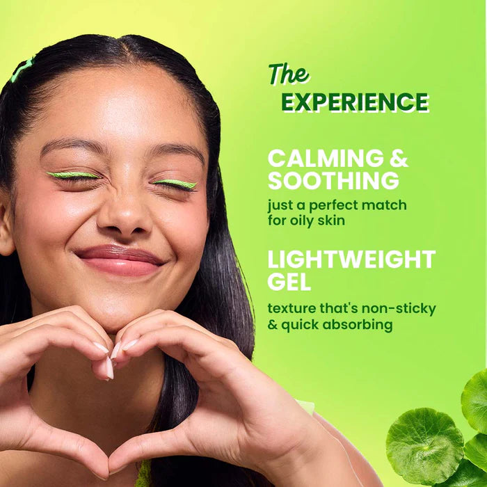 Dot & Key Cica Calming Skin Renewing Night Gel, Niacinamide & Green Tea - 60ml