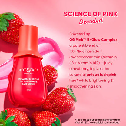 Dot & Key Strawberry Bright 10% Niacinamide Face Serum -30ml