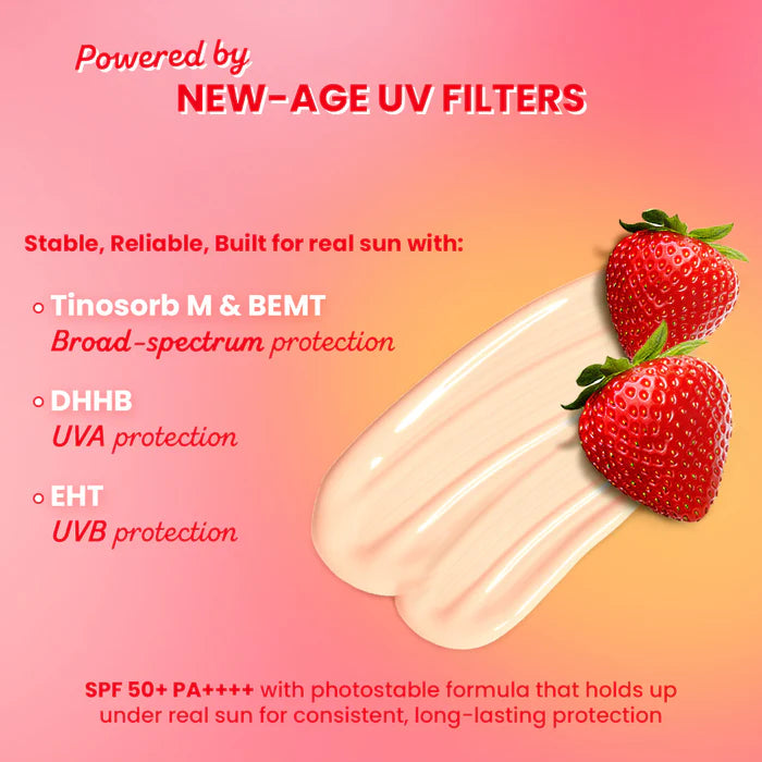 Dot & Key Strawberry Dew Tinted Sunscreen SPF 50+ PA++++ – 07 Caramel - 50g