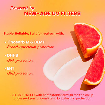 Dot & Key Vitamin C + E Super Bright Sunscreen SPF 50+ PA++++  (50g)
