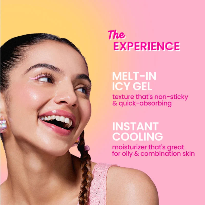 Dot & Key Watermelon Cooling Icy Gel Moisturizer with Hyaluronic & Liquid Ice -60ml
