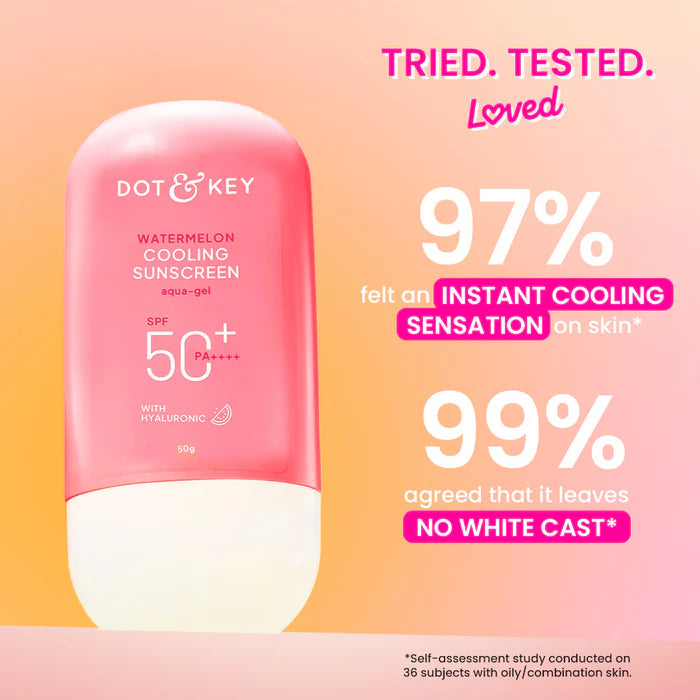 Dot & Key Watermelon Cooling Sunscreen SPF 50+ PA++++ (50g)