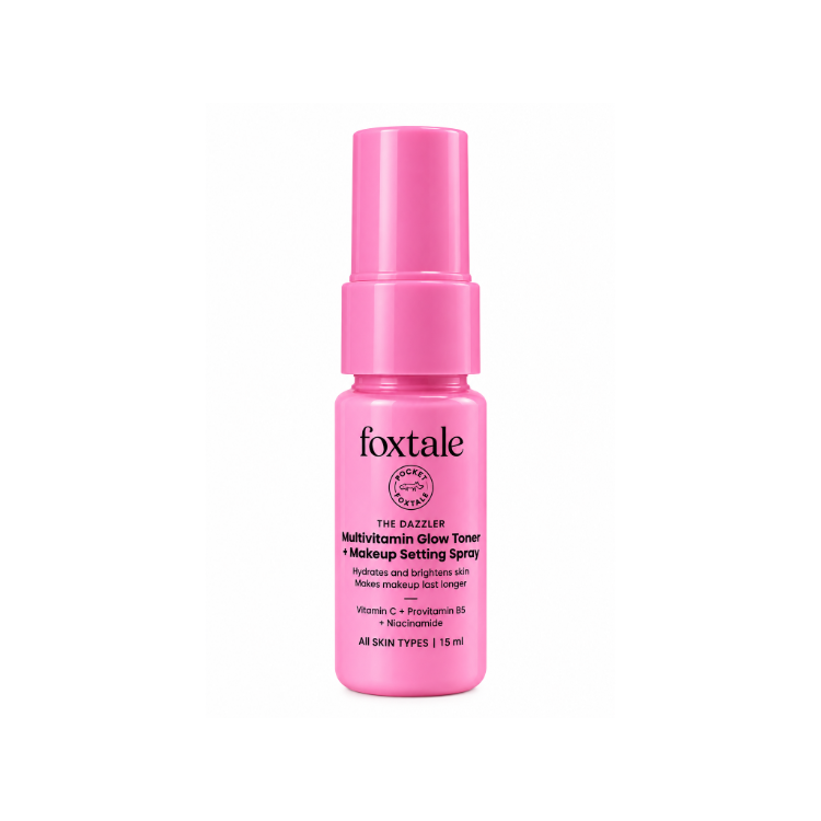 Foxtale Glow Toner + Makeup Setting Spray - 15ml