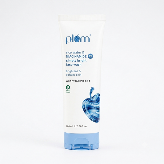 Plum 2% Niacinamide Face Wash with Rice Water - 100ml