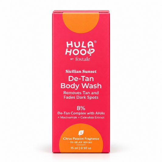 Foxtale Hula Hoop Sicilian Sunset De-Tan Body Wash -15ml