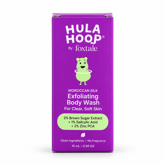Hula Hoop By Moroccan Silk Exfoliating Body Wash -15ml