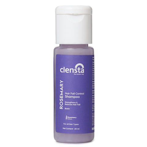 Clensta Rosemary Hair Fall Control Shampoo with Biotin - 20ml