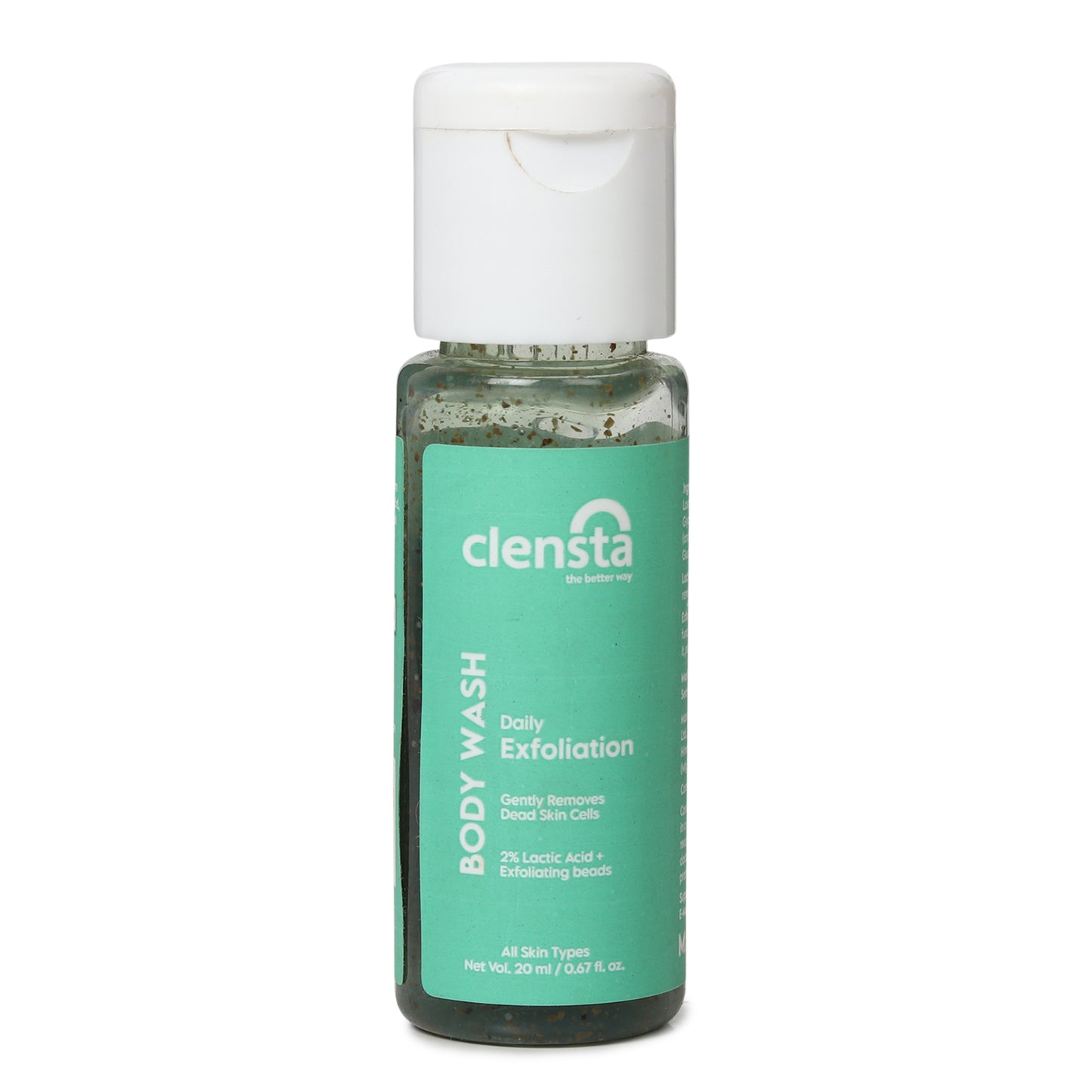 Clensta Lactic Acid Body Wash - 20ml