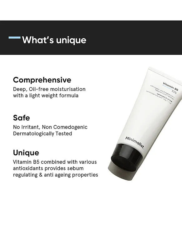 Minimalist Vitamin B5 10% Moisturizer - 50g