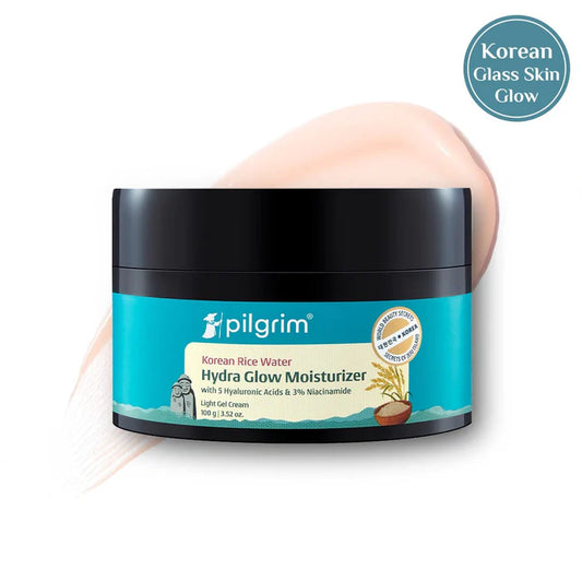 Pilgrim Korean Rice Water Hydra Glow Light Gel Moisturizer - 50g
