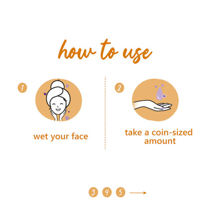 Plum Chamomile & White Tea Brighten-Up Face Scrub (15g)