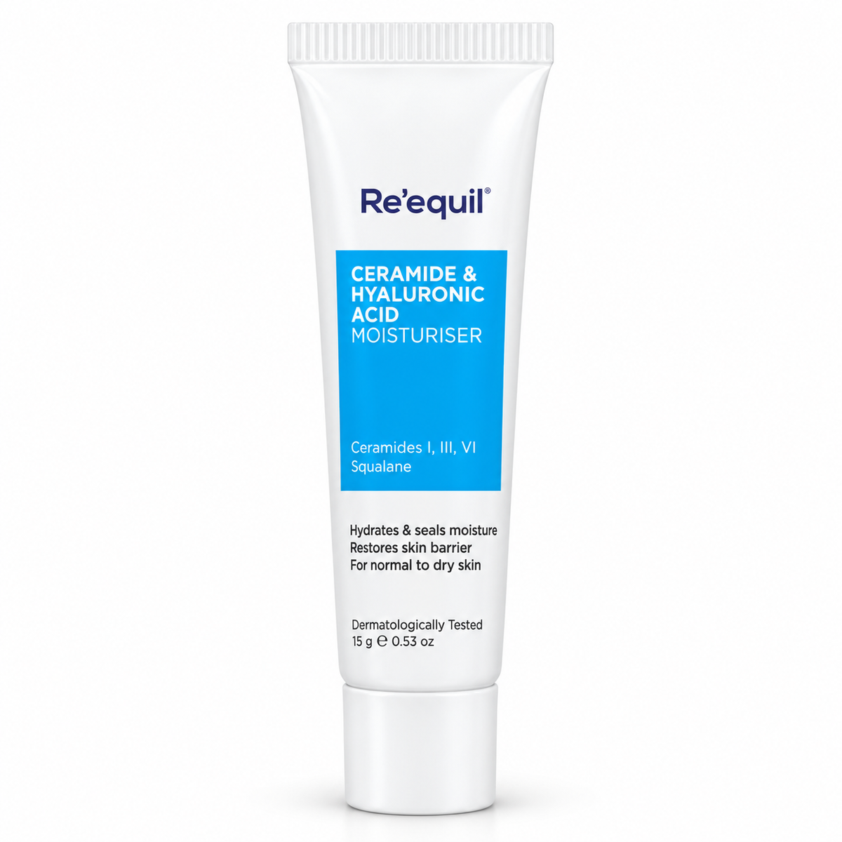Re'equil Ceramide & Hyaluronic Acid Moisturiser For Normal To Dry Skin -15g