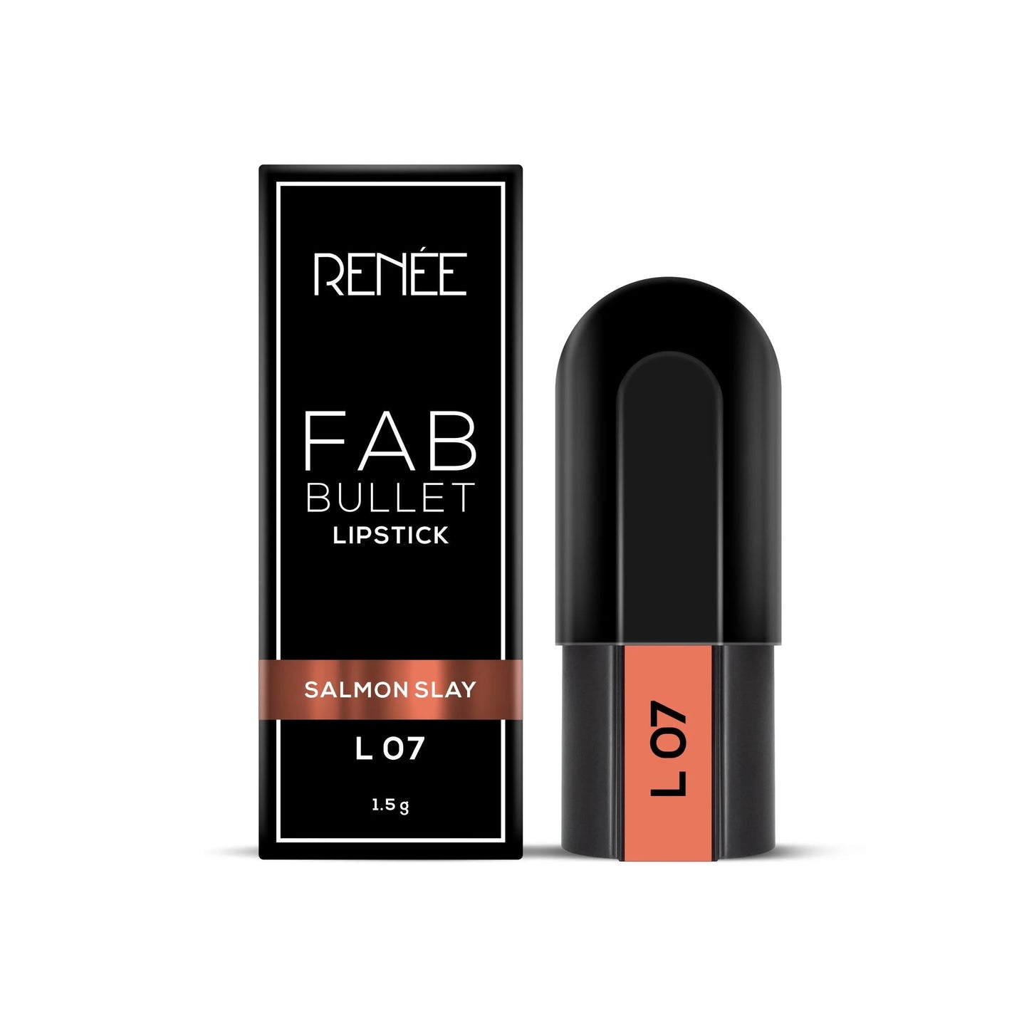 Renee Fab Bullet Lipstick - L 07 Salmon Slay (1.5g)