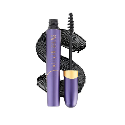 Swiss Beauty Bold Eyes Super Lash Mascara Waterproof – Black