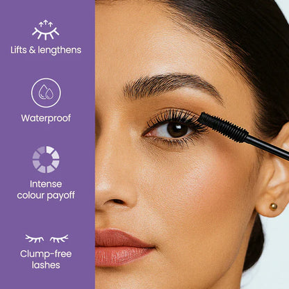 Swiss Beauty Bold Eyes Super Lash Mascara Waterproof – Black