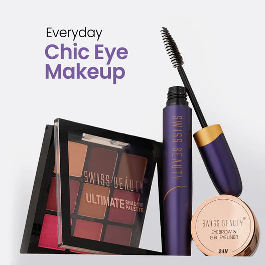 Swiss Beauty Bold Eyes Super Lash Mascara Waterproof – Black