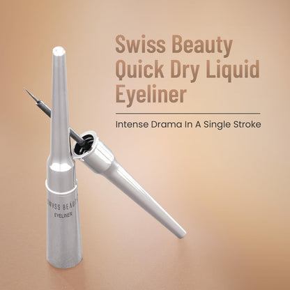 Swiss Beauty Liquid Eyeliner – Jet Black