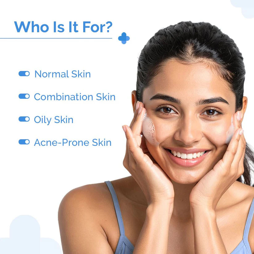 The Derma Co Sali-Cinamide Anti-Acne Face Wash (2% Salicylic + 2% Niacinamide) - 80ml