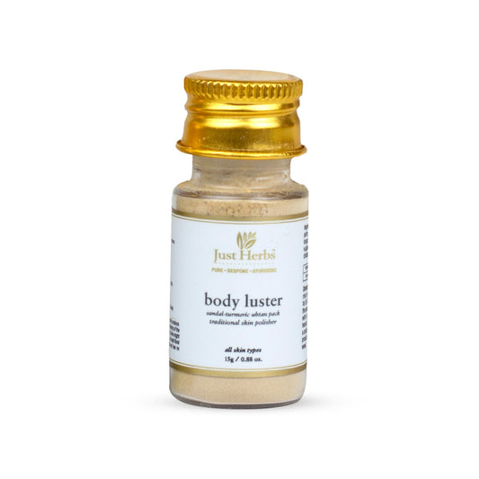 Just Herbs Turmeric + Vitamin E Glow Boosting Ubtan Face Pack - 15g