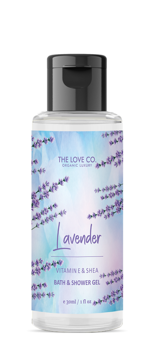 The Love Co. Body Wash - Lavender - 30ml