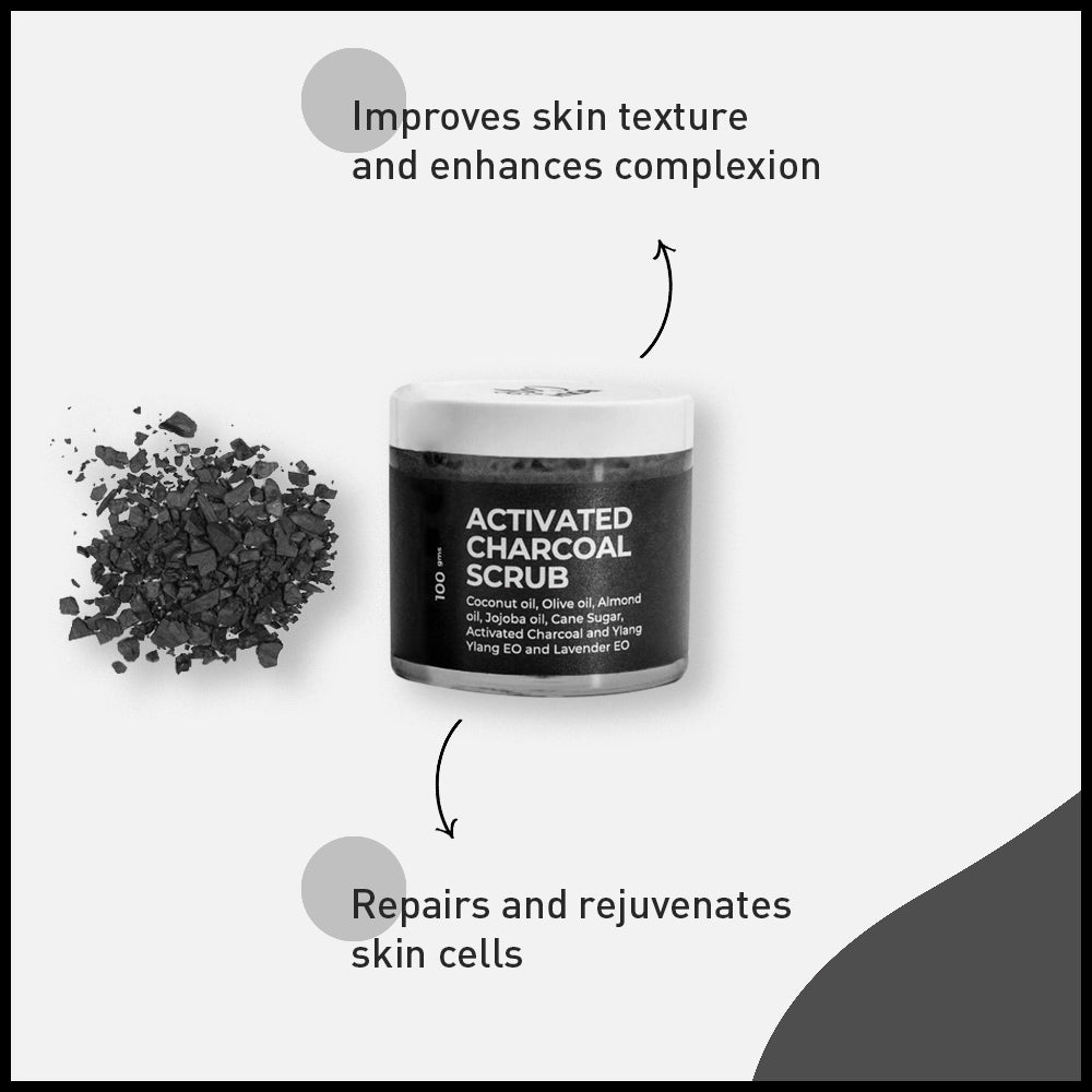 BodyCafé Bamboo Charcoal Face & Body Scrub