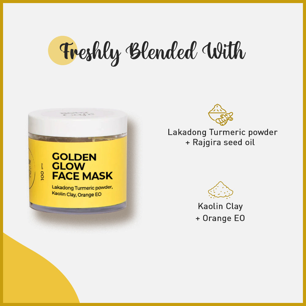 BodyCafé Golden Glow Face Mask