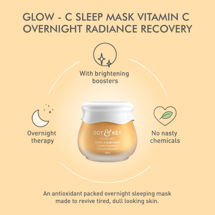 Dot & Key Glow - Sleep Mask Vitamin C Overnight Radiance Recovery (15 ml)