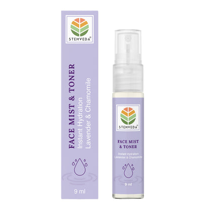 Hydrating Face Mist and Toner (Lavender Chamomile) 9ml