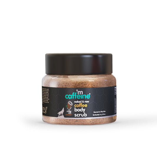 mCaffeine Naked & Raw Coffee Body Scrub (15 gm)